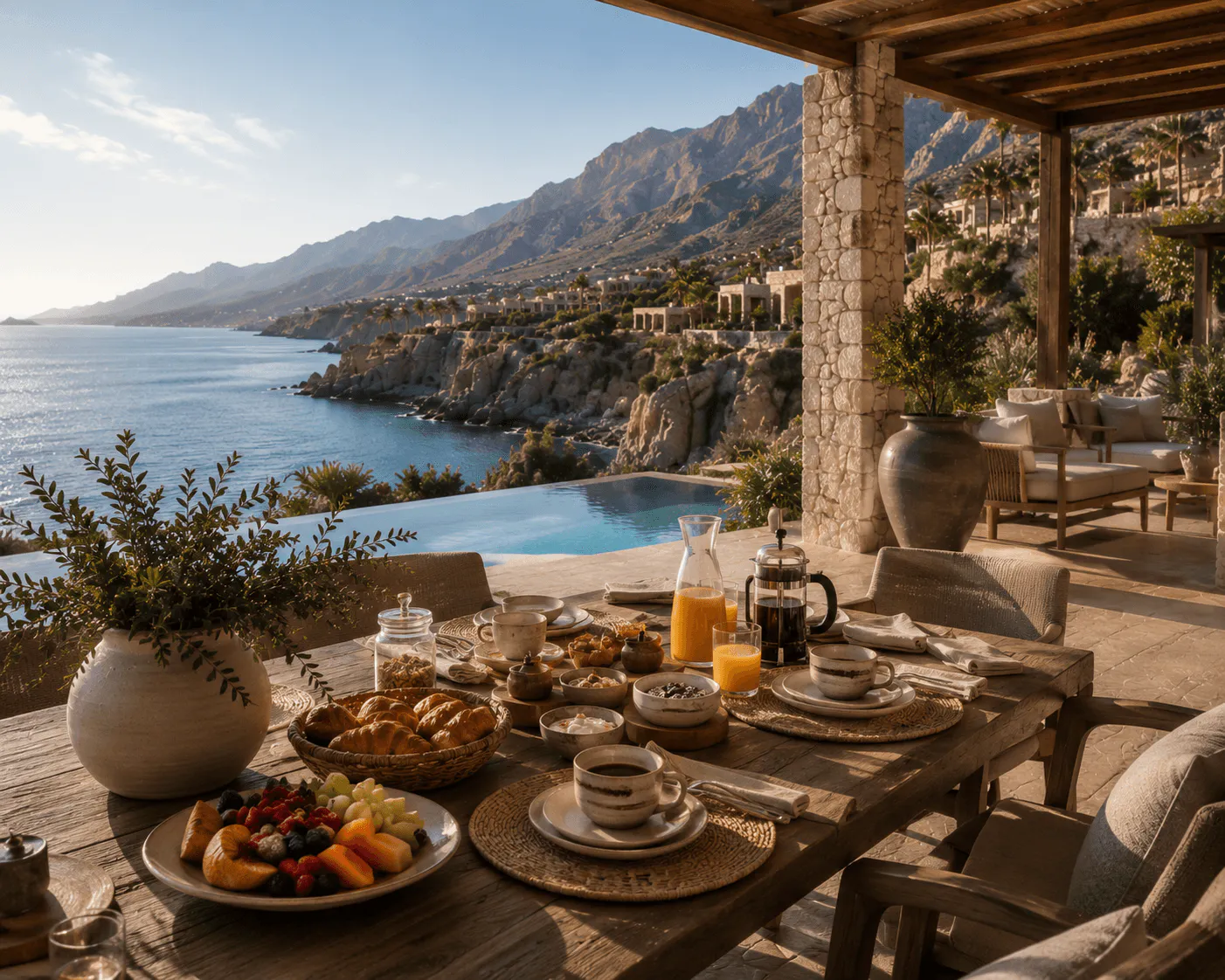 Terrace dining